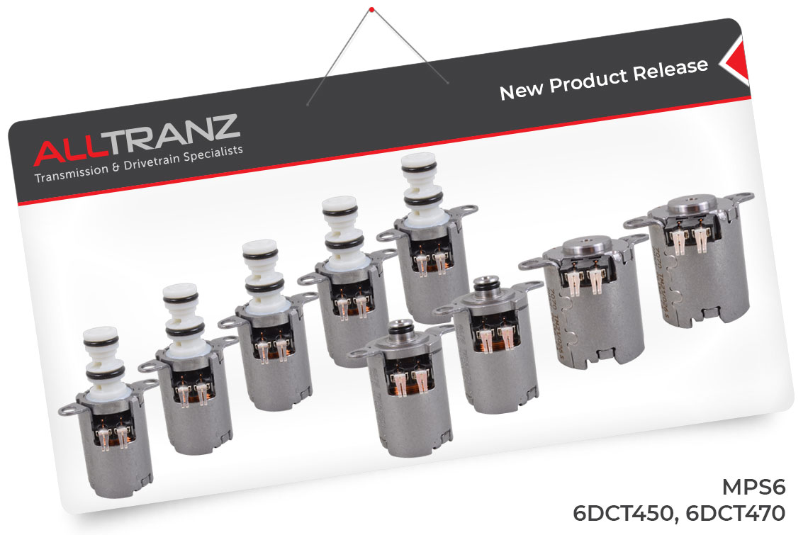 OEM Solenoid Set for MPS6, 6DCT450 and 6DCT470