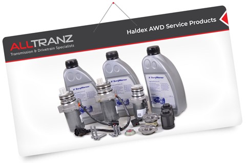 Haldex AWD Service Products 2021
