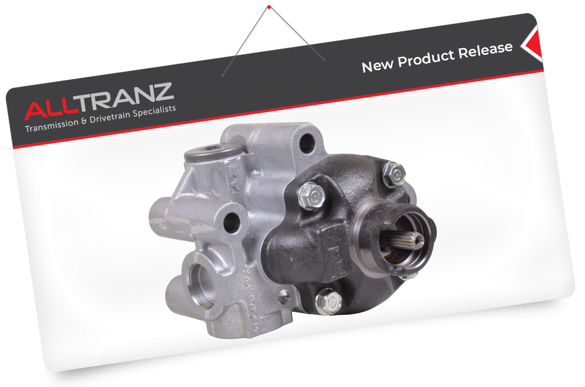 JF016E and JF017E Oil Pump