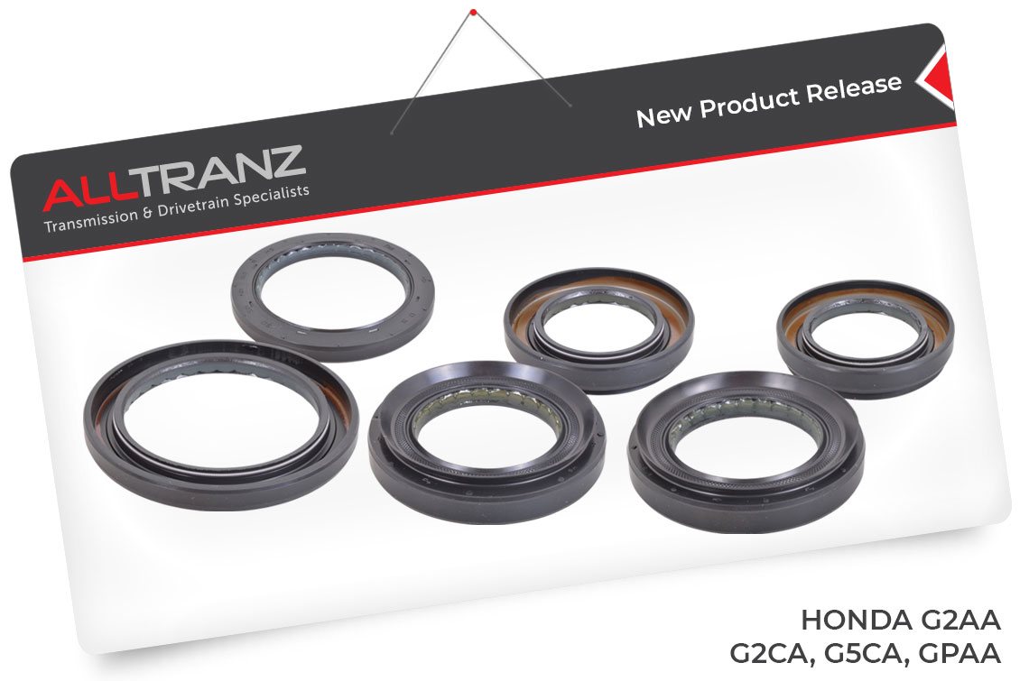 New seals for Honda G2AA, G2CA, G5CA, GPAA Transmissions
