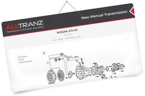 Nissan Atlas 2011-ON Manual Transmission