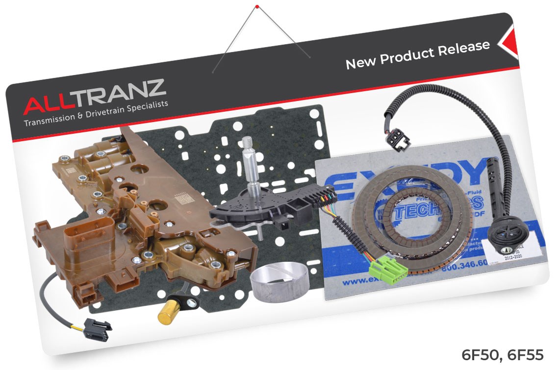 New parts for 6F50 & 6F55