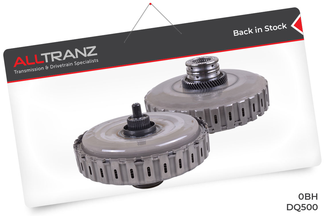 Dual Clutch Drum Assembly for 0BH, DQ500