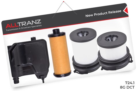 Service Parts for 724.1 8 Speed DCT