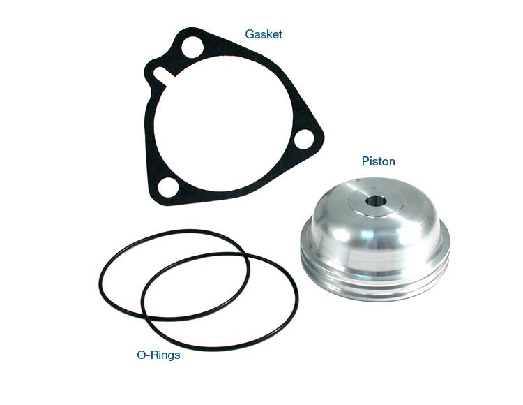 31570K Piston Kit, Dual O Ring Style