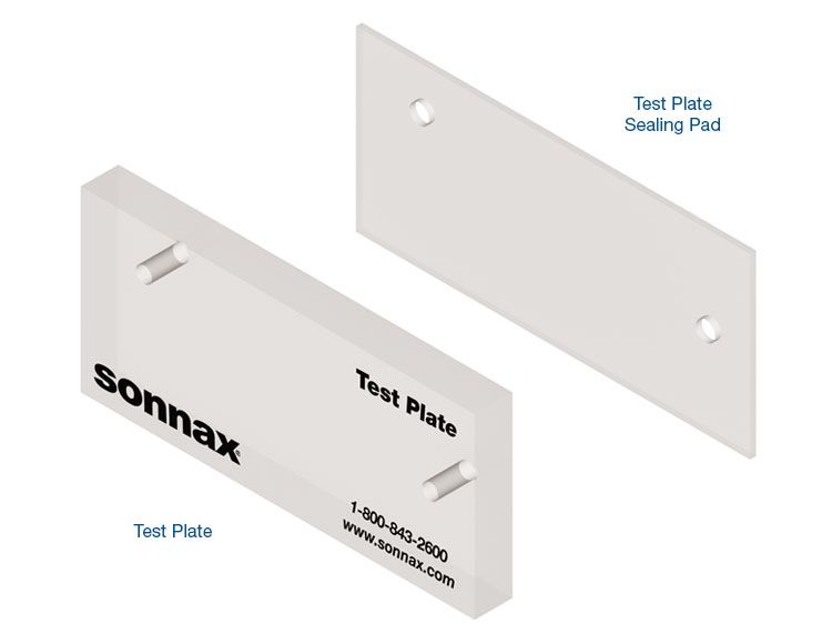 SONNAX WET AIR TEST PLATE