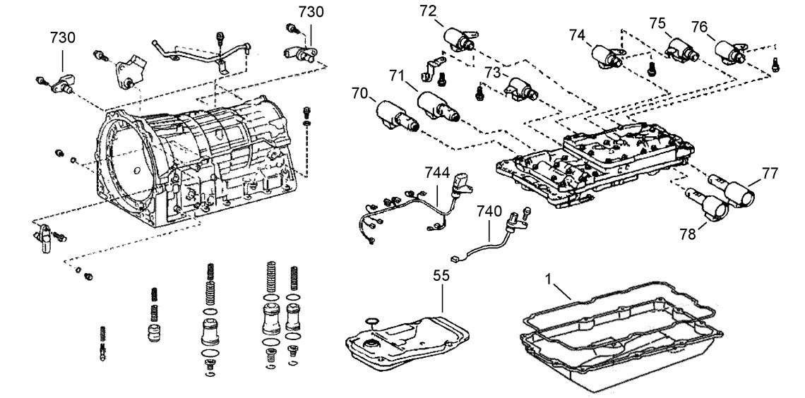 Ab60f AB60E, AB60F, TB-68LS - Toyota | Transmissions