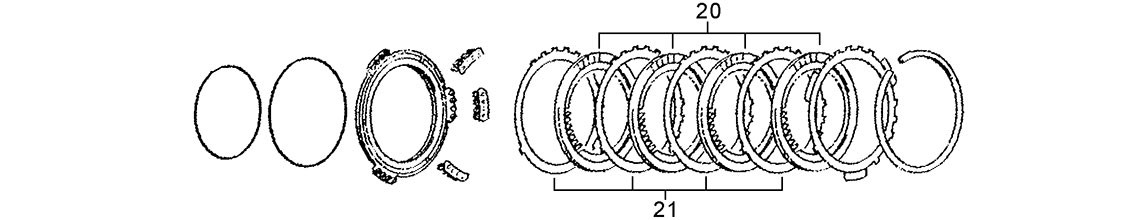 thumbnail image 2 of Remanufactured Underdrive Planet Assembly – Toyota U760E/F Transmission, 2007-Up, Aluminum 2 of 6