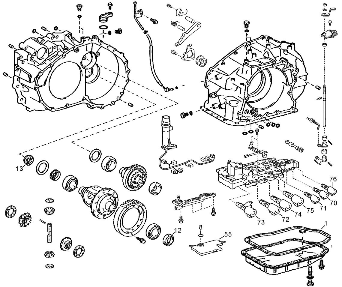 U760E, U760F Aisin Warner Transmissions