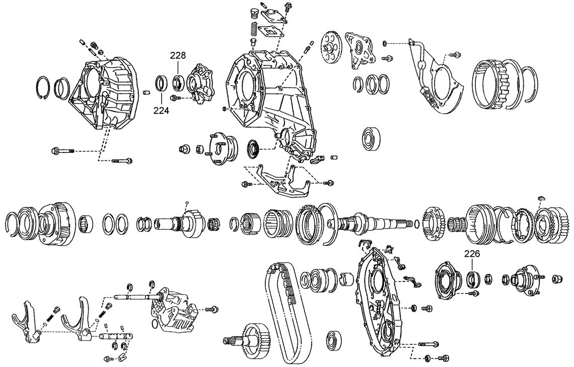 AC60E, AC60F, AWR6B45 Aisin Warner Transmissions