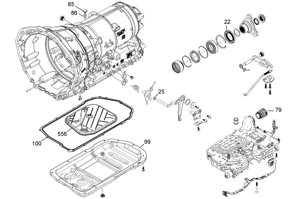 8HP90 ZF by Transmission Transmissions