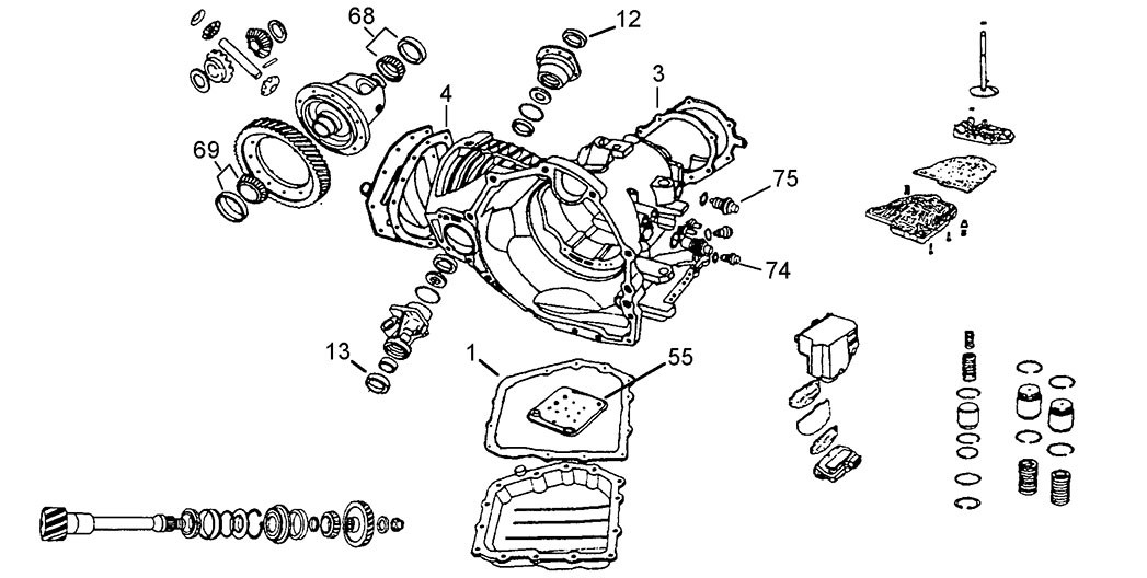 A604, 40TE, 41TE - | Transmissions