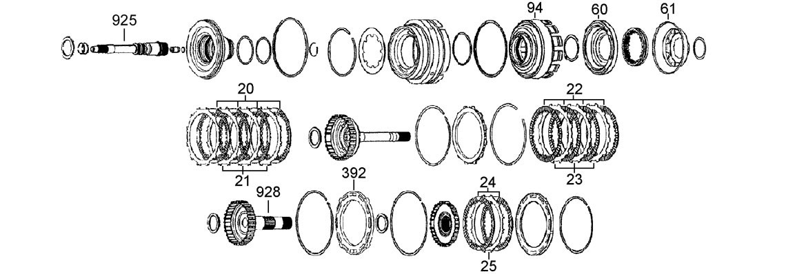 68RFE Transmissions