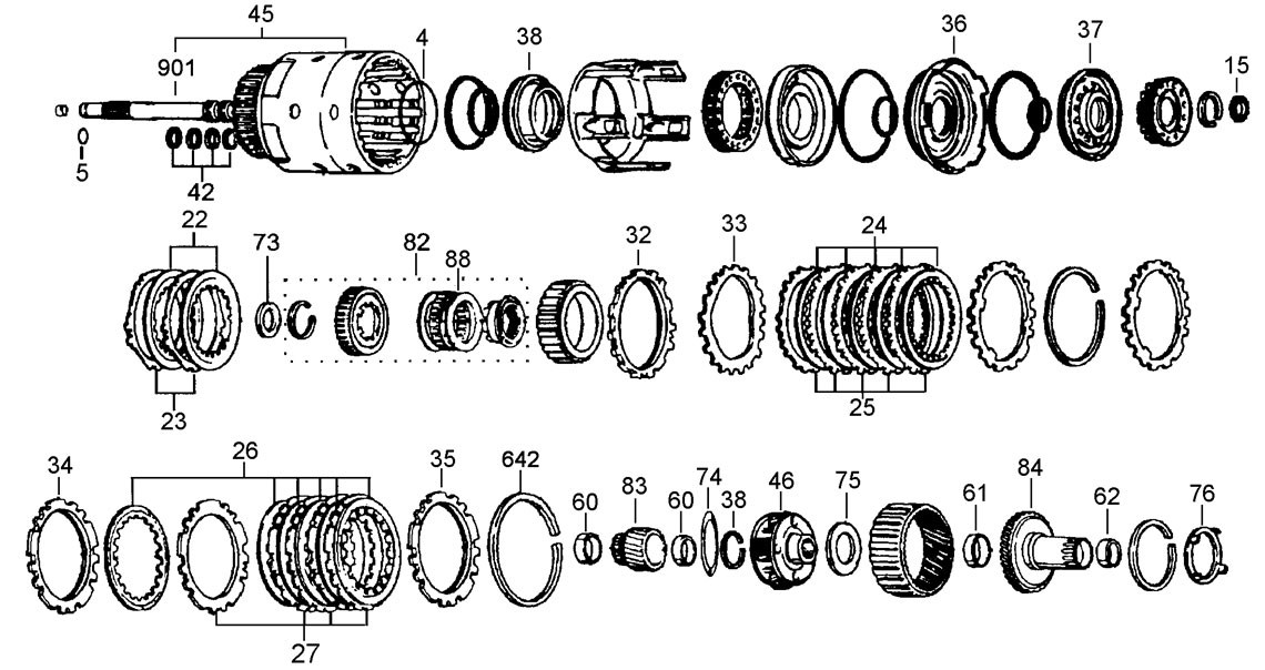 4L60E, 4L65E, 4L70E - General Motors | Transmissions