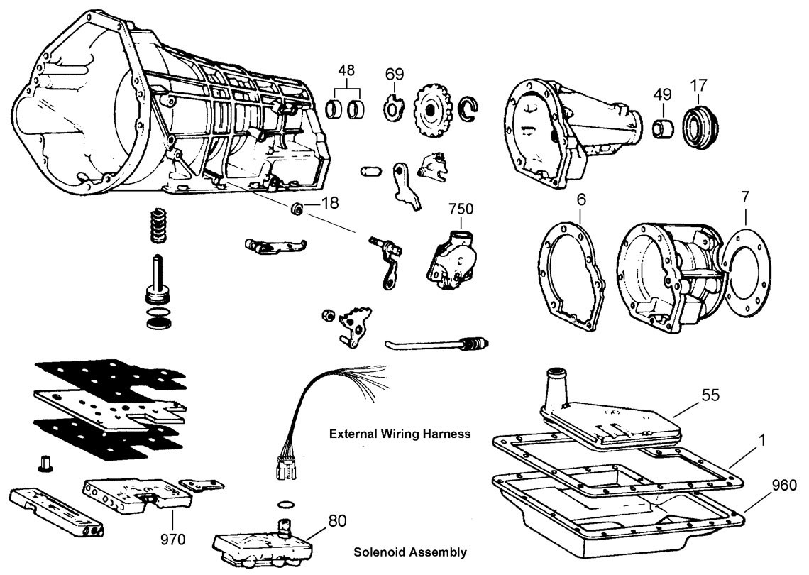 E4OD, 4R100 - Ford | Transmissions