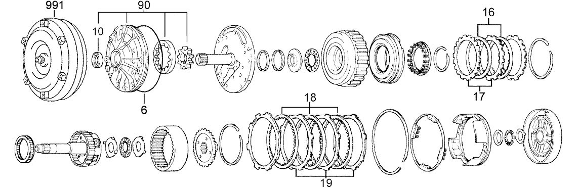 A340 Series A350e 30 40le 30 80le Aw4 Lexus Transmissions