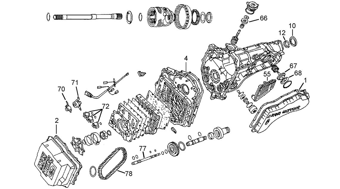 AX4N, 4F50N - Ford | Transmissions