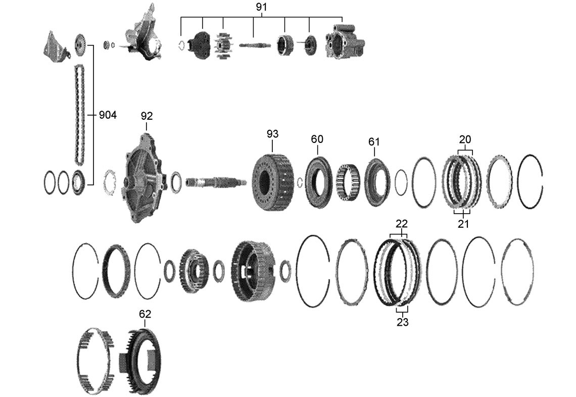 RE0F10A, F1CJA, CVT2M, JF011E - Jatco | Transmissions